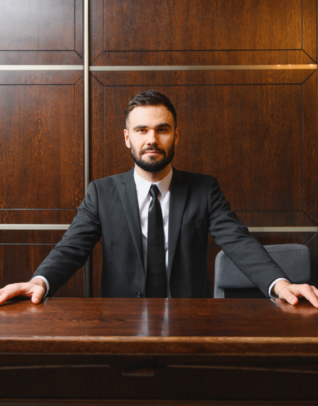 person in suit
